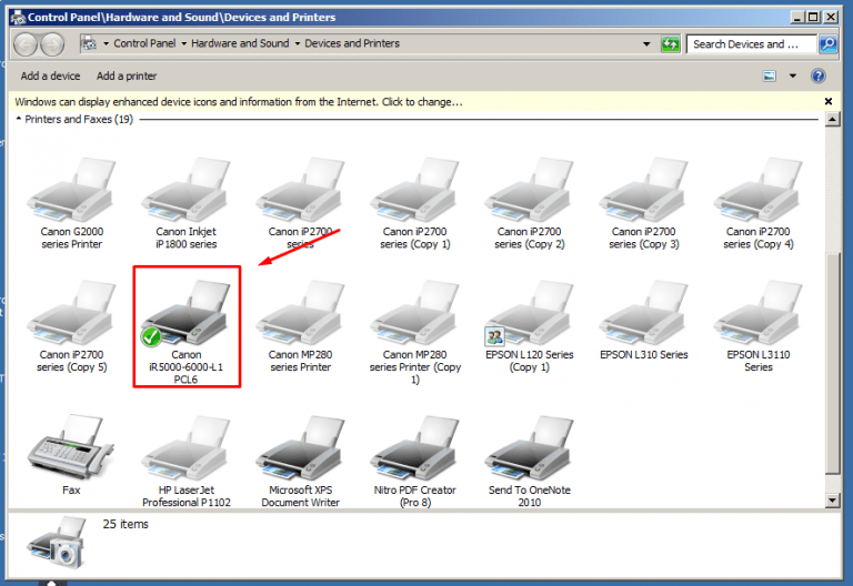 Cara install Mesin Fotocopy Canon IR5000 ke dalam komputer atau laptop