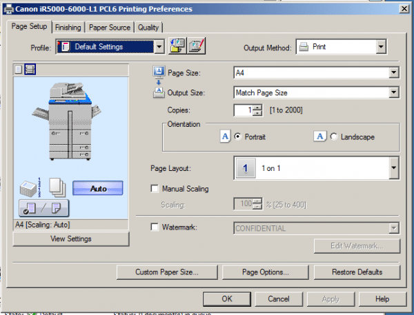 Cara install Mesin Fotocopy Canon IR5000 ke dalam komputer atau laptop