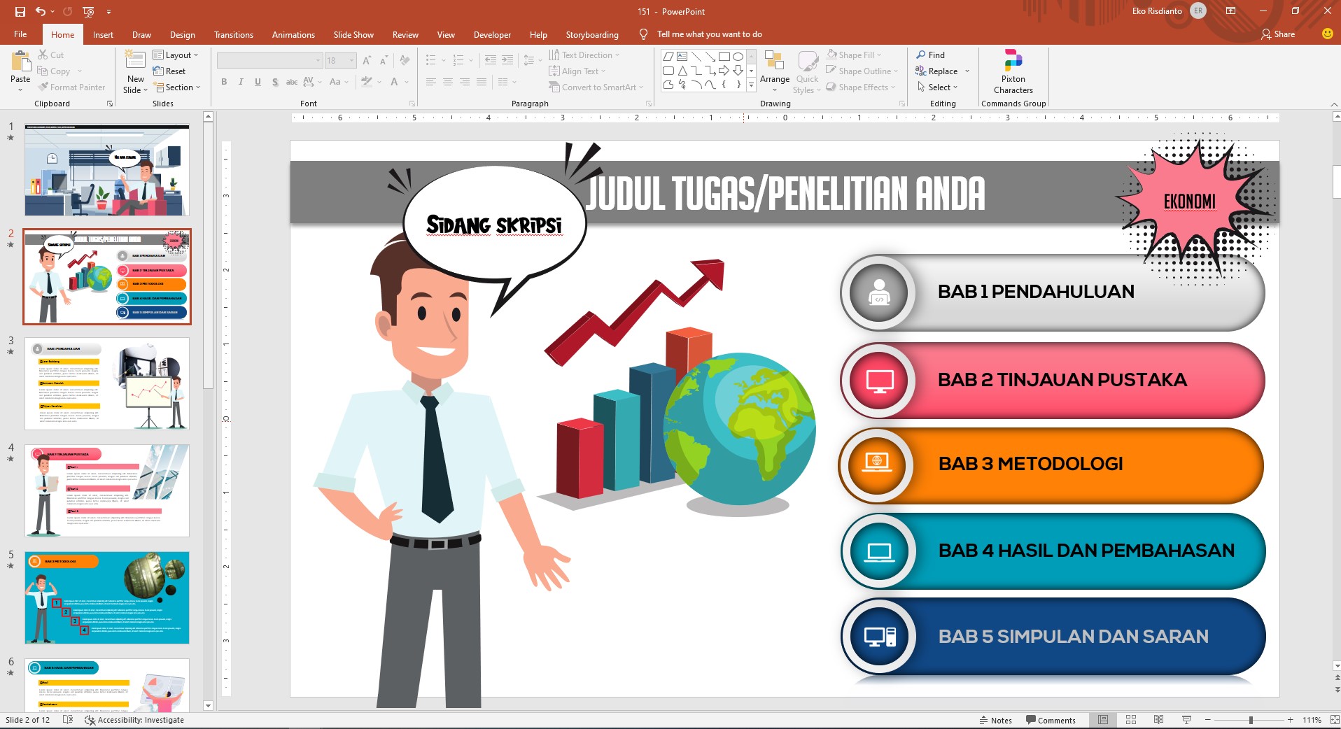 Cara Menganimasikan Gambar Ilustrasi di Powerpoint