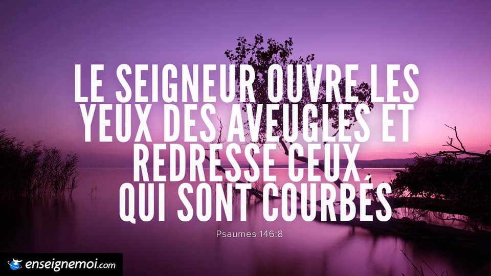 Le Seigneur ouvre les yeux 1001 versets
