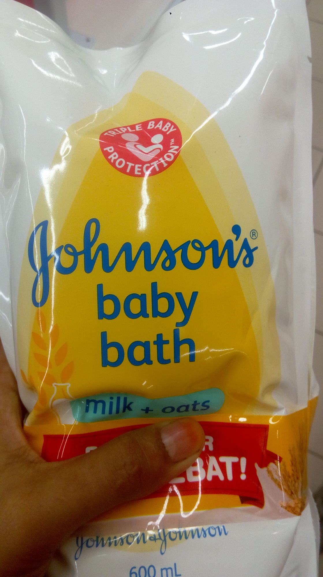 Johnson's Baby Milk + Oats Bath reviews