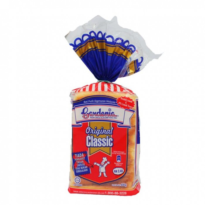 harga roti gardenia 2017
