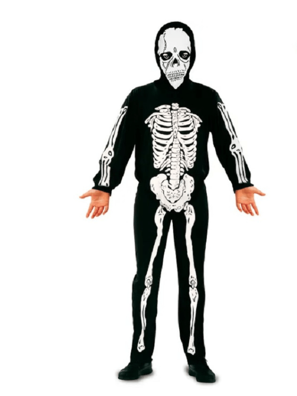CHILD SKELETON COSTUME 100facescostumes