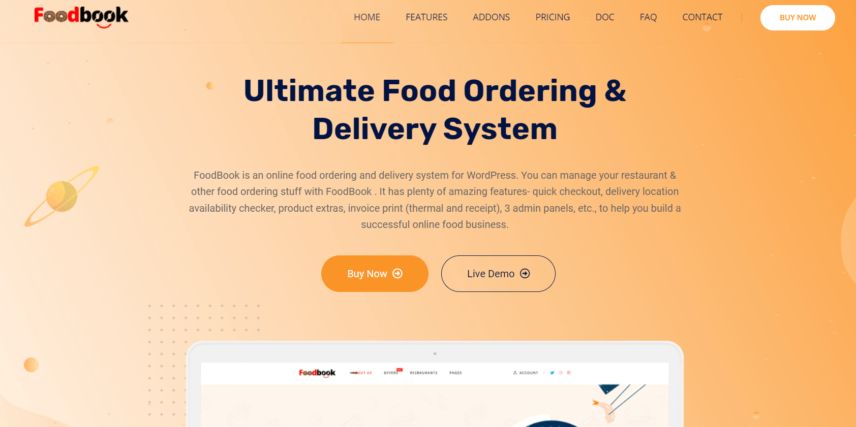 FoodBook Online Food Ordering and Delivery System v4.4.1