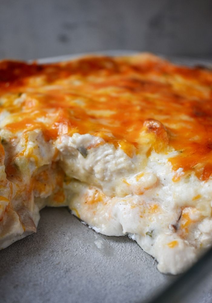 Sour Cream Chicken Enchilada Casserole Recipe