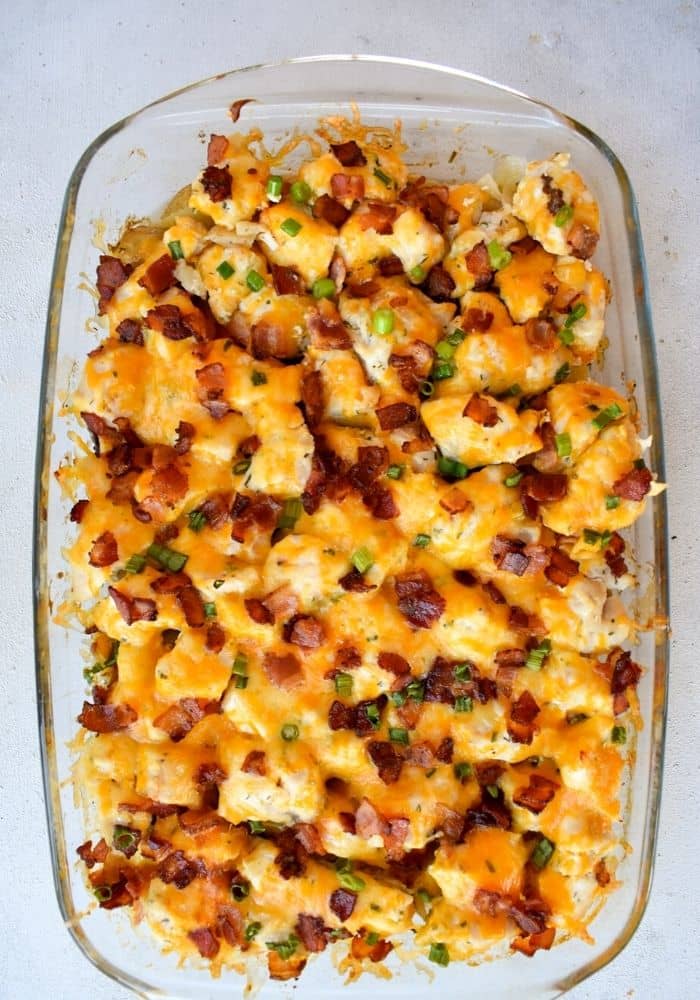Chicken Bacon Ranch Casserole with Potatoes