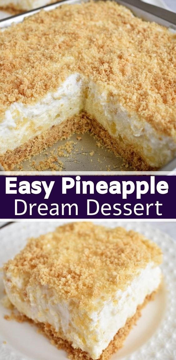 Easy Pineapple Dream Dessert 100k Recipes