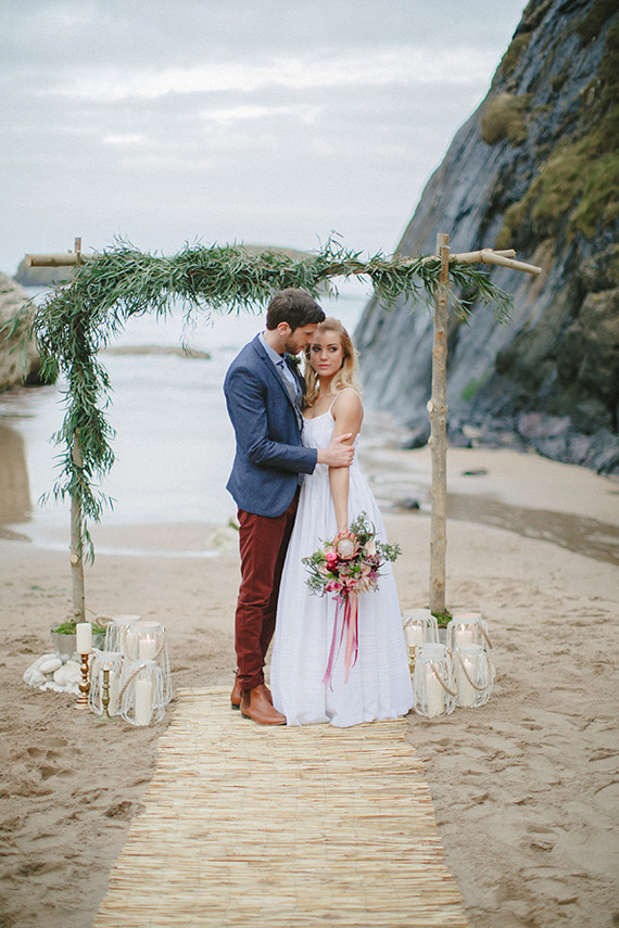 Bohemian beach wedding Wedding & Party Ideas 100 Layer Cake