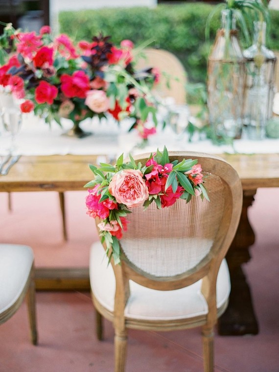 Floral wedding chair Wedding & Party Ideas 100 Layer Cake