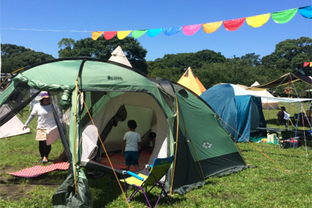 今年も舞鶴公園でマチキャンプ開催！今年はBBQや焚き木もOK！