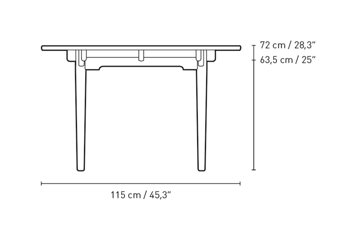 Furniture Tables Dining tables Carl Hansen & Son CH 338 Dining Table