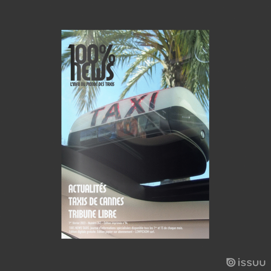 Taxis de Cannes, fidèles à leur légende 100 NEWS TAXIS