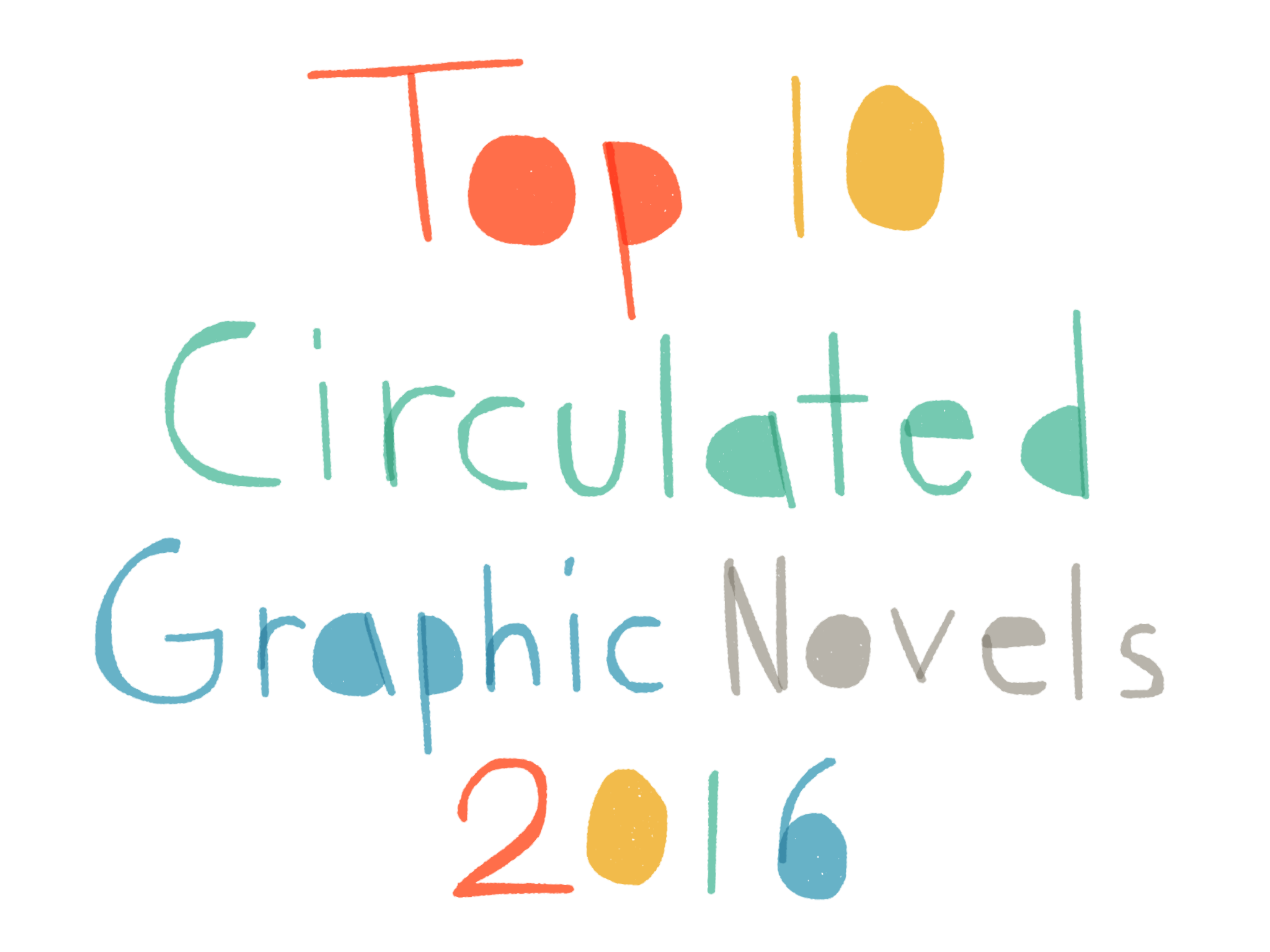 Top 10 Circulated Graphic Novels of 2016