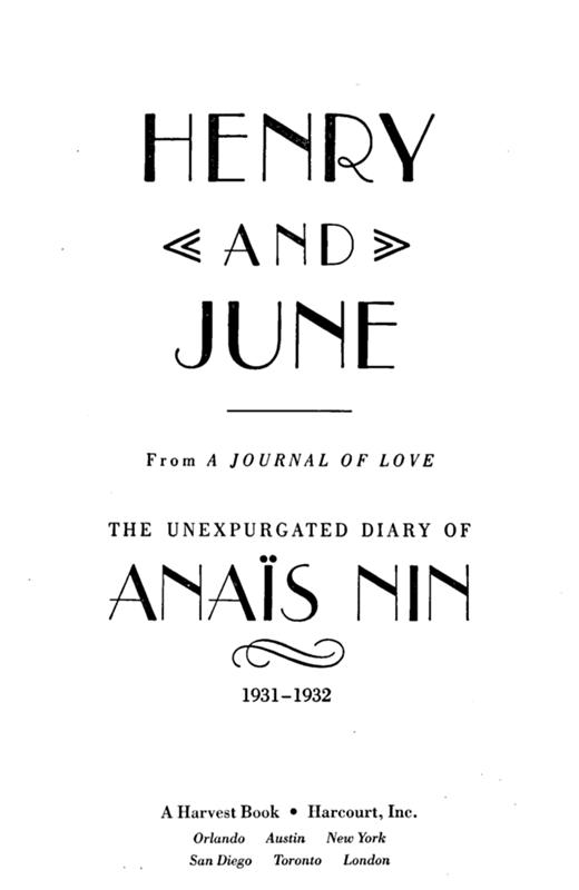 Anais Nin Books Online Anais Nin Read His Her Books Online By anais