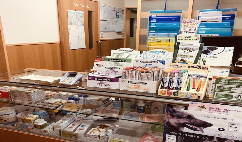 受付・待合室 壱岐動物病院