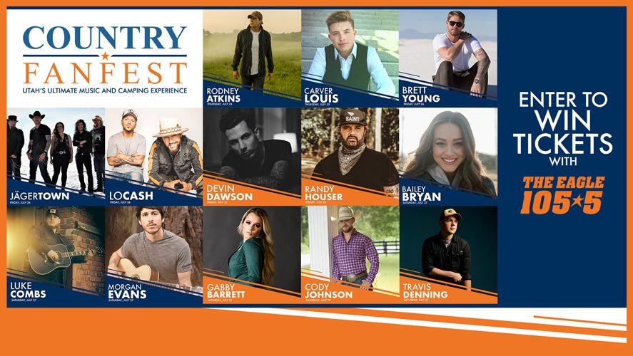 Enter to win Country Fan Fest Tickets! 101.5 The Eagle