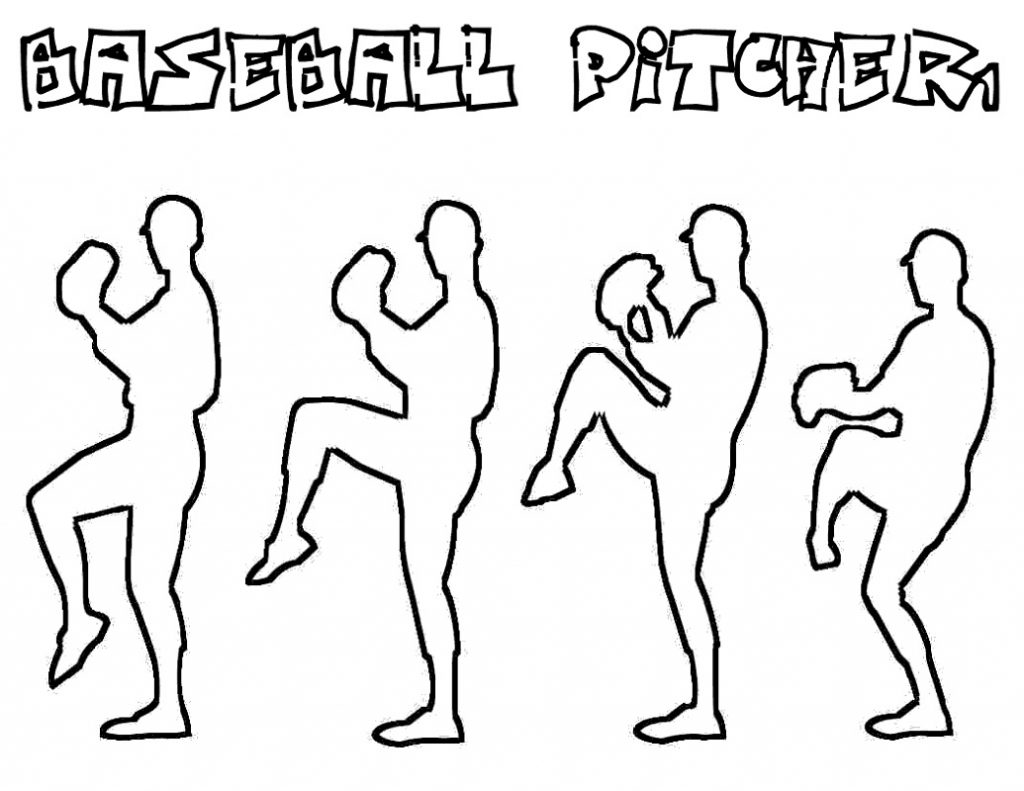 Baseball Color Pages for Kids 101 Activity