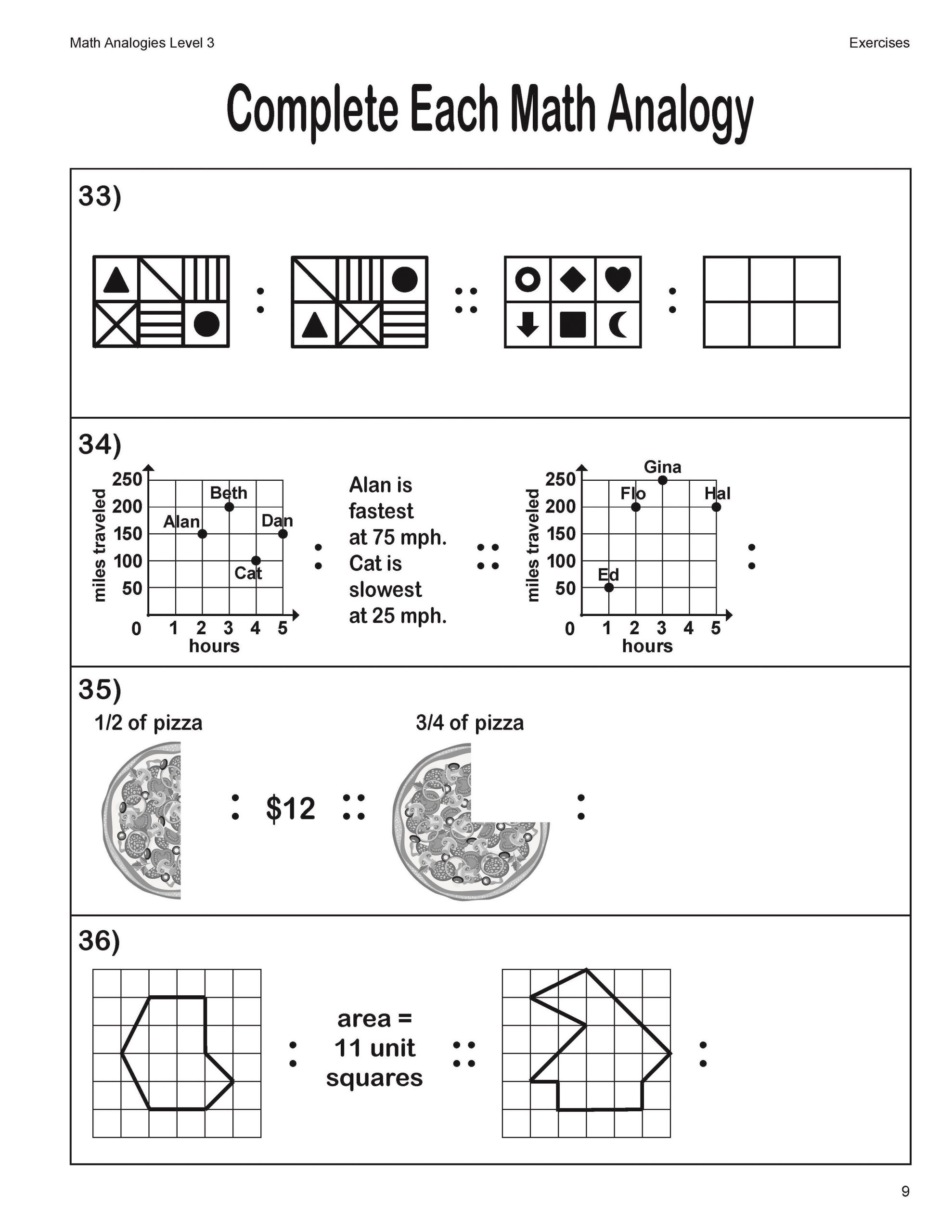 Printable Free Analogy Worksheets 101 Activity