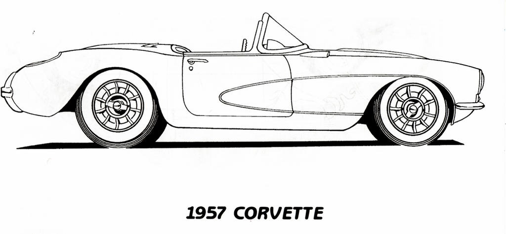 Printable Corvette Coloring Pages | 101 Activity