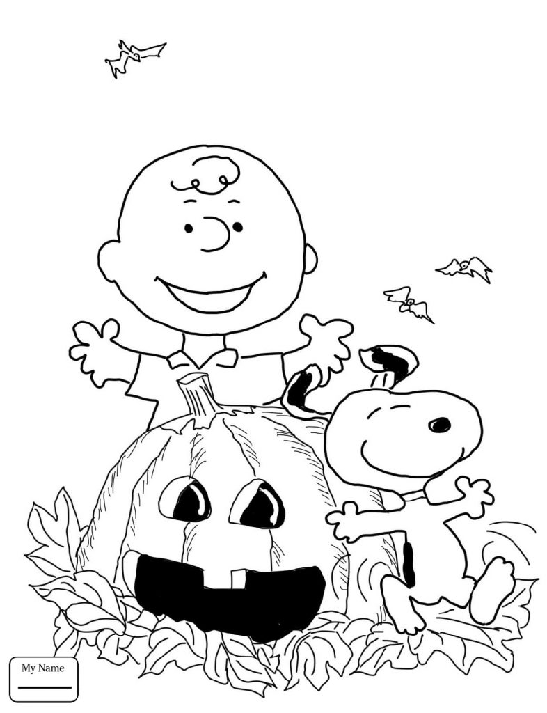 Peanuts Fall Coloring Pages Coloring Pages