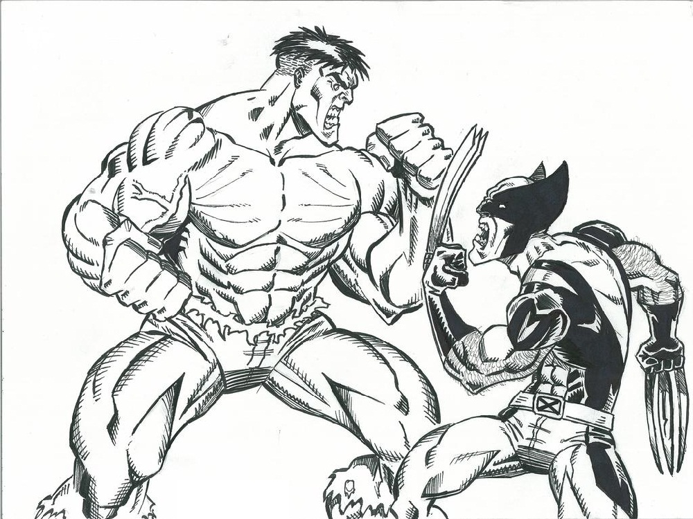 Wolverine Coloring Pages for Kids and Adults 101 Coloring