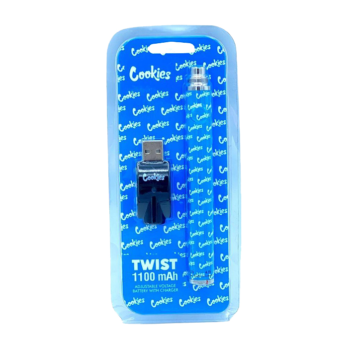 Sky Blue Cookies Twist 1100 MAh Battery 101 Glass Studio
