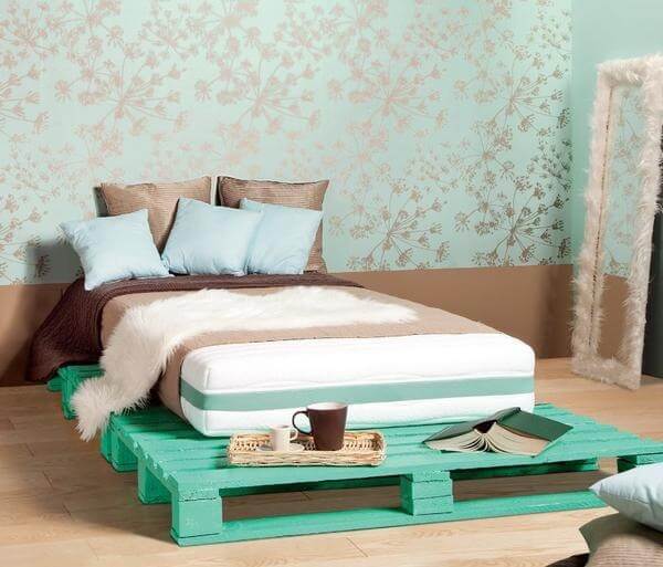 Diy Pallet Bed Your Own Creativity Ideas 101 Pallets