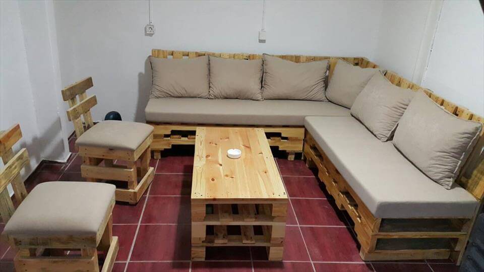Pallet Seating Furniture Plans 101 Pallets