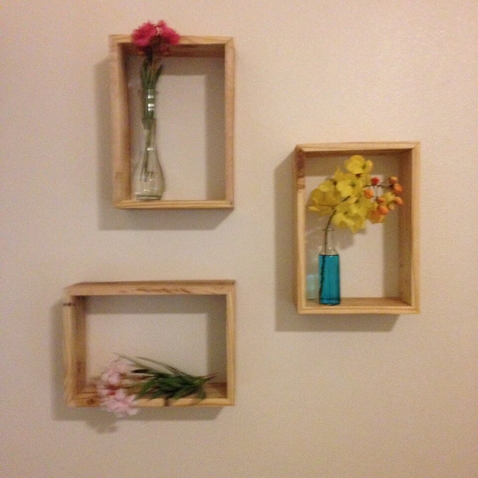 Pallets Wood Decorative Shelf Ideas 101 Pallets