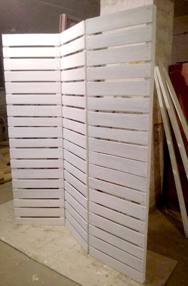 Pallet Room Divider Ideas Privacy Screens 101 Pallets
