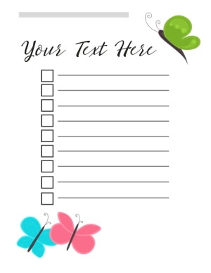 FREE Cute To-Do List | Many Designs | Print at Home