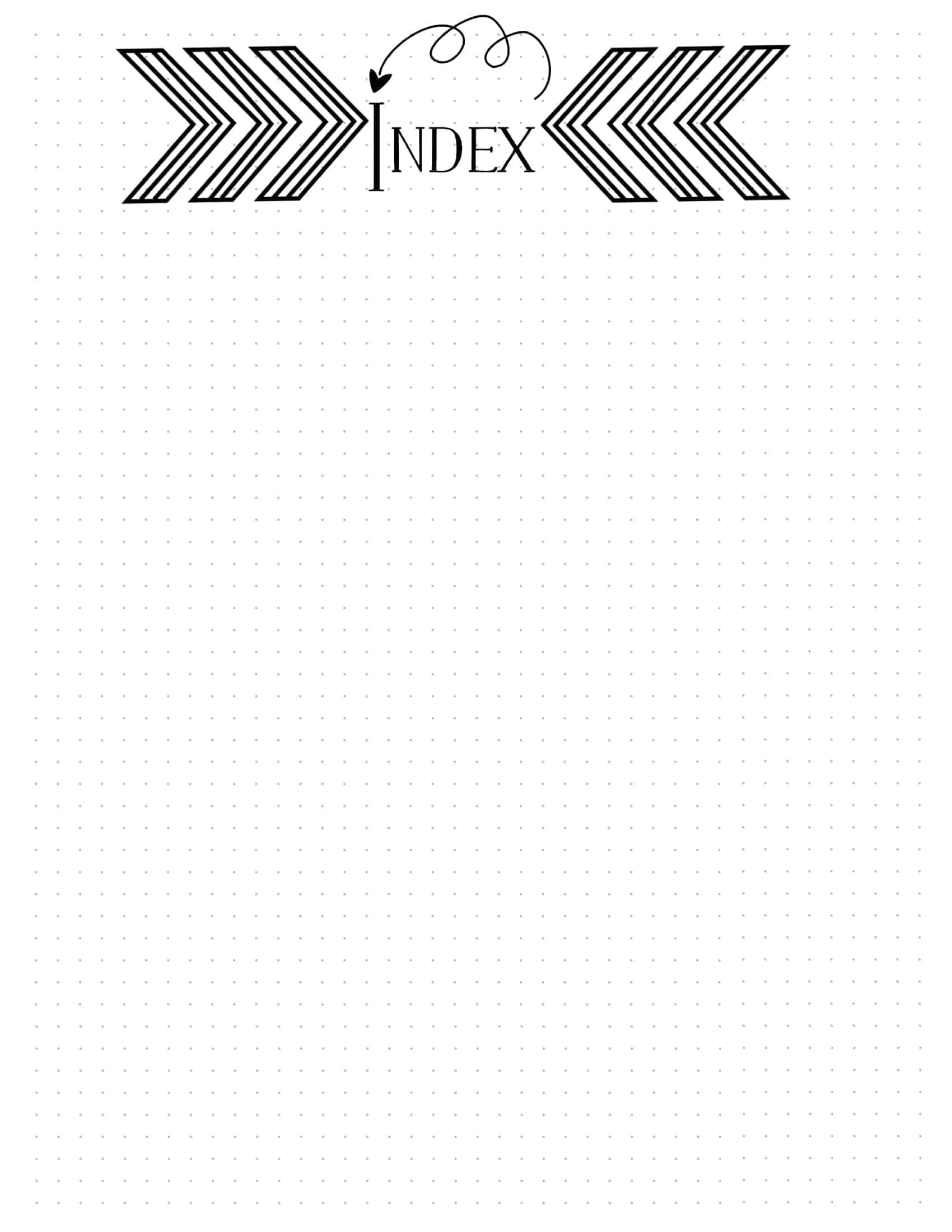 Bullet Journal Index | How to Set it Up and How to Use it