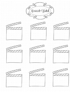 Bullet Journal Tracker Ideas | FREE Printable Templates