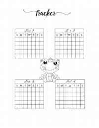 Bullet Journal Tracker Ideas | FREE Printable Templates