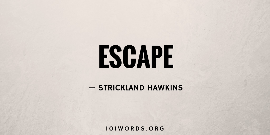 Escape 101 Words