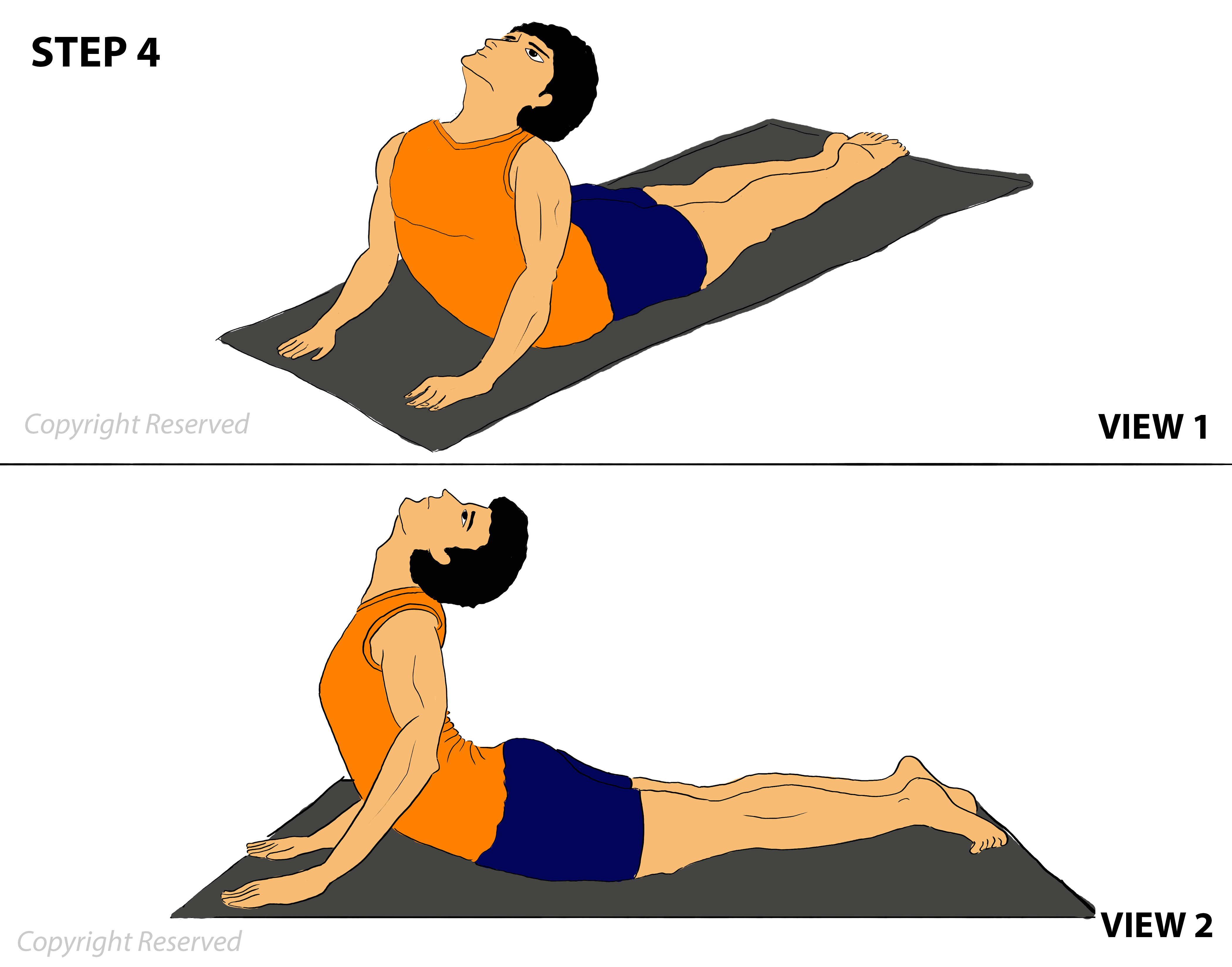 Bhujangasana Benefits, Steps and Benefits, Steps 101yogasan