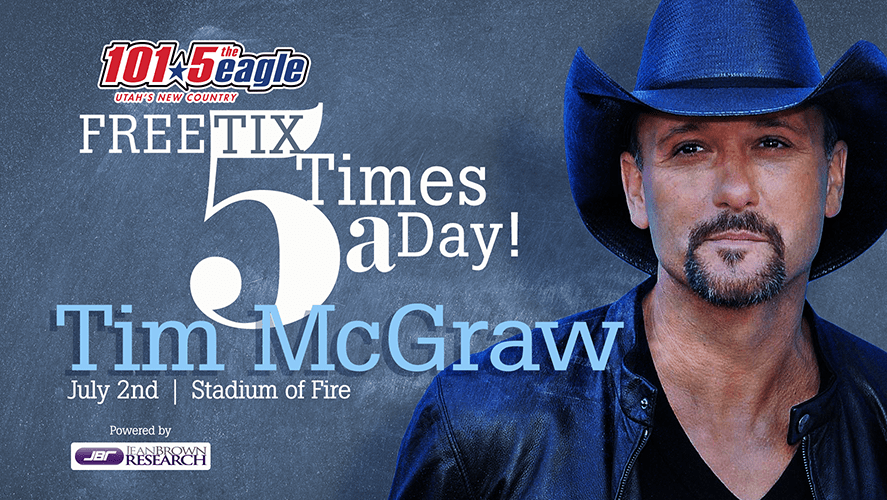 Win Tim McGraw Tickets 105.5 The Eagle