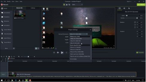 how to zoom in camtasia 3