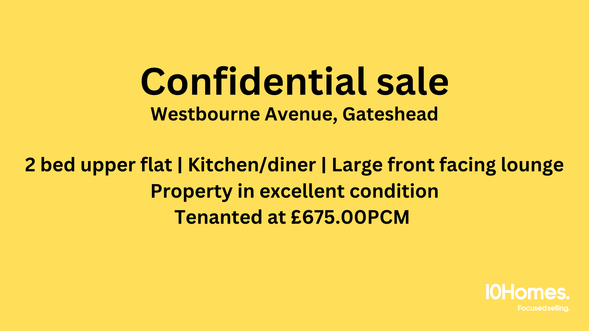 SSTC Westbourne Avenue, Gateshead 10Homes Estate Agents