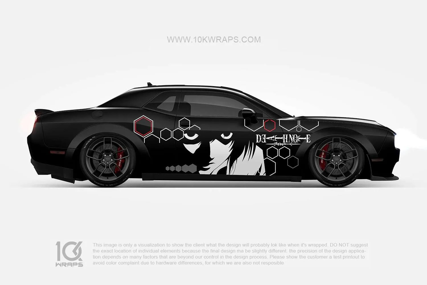 Death Note Car Wraps Made With Top 3M Vinyl 10KWRAPS