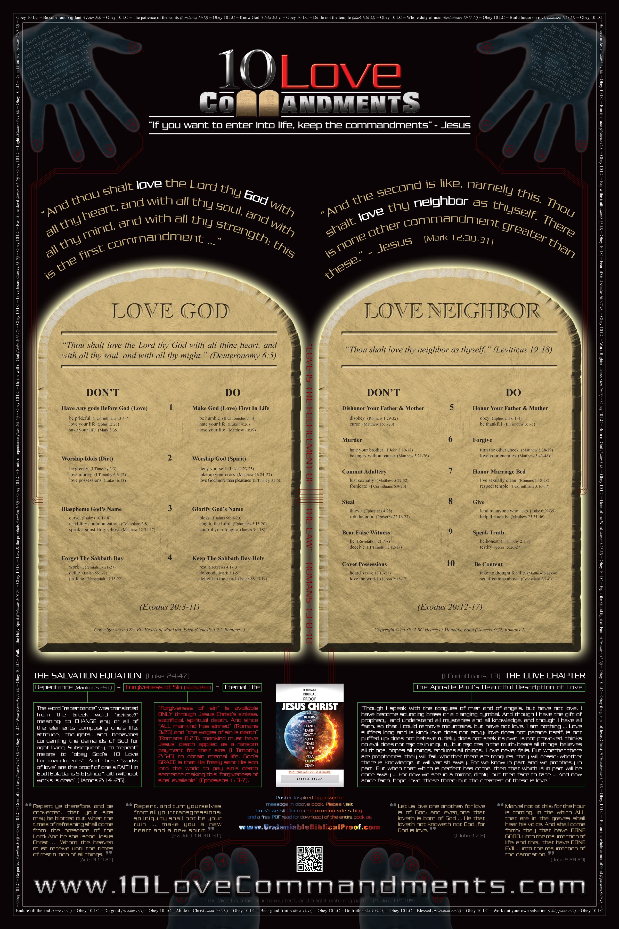 10 Love Commandments Poster 10 Love Commandments site10 Love