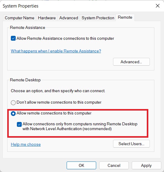 Fix Remote Desktop Not Working On Windows 11 [Simple Guide]