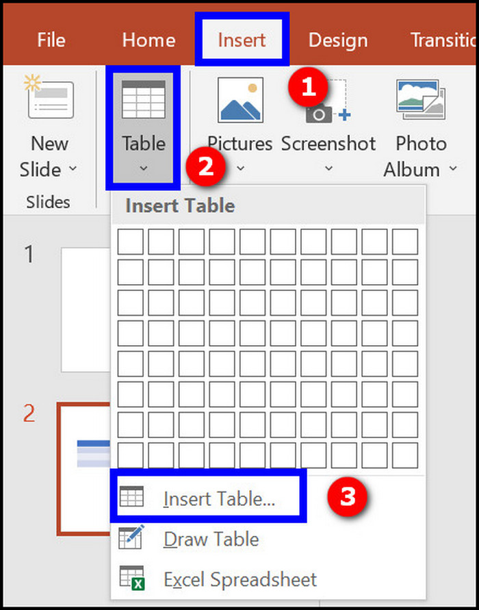 Add Or Delete Table Rows And Columns In Powerpoint [2024]