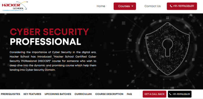 15 BEST Cyber Security Courses in India 2023 (Compared) 15 BEST Cyber Security Courses in India 2023 (Compared)