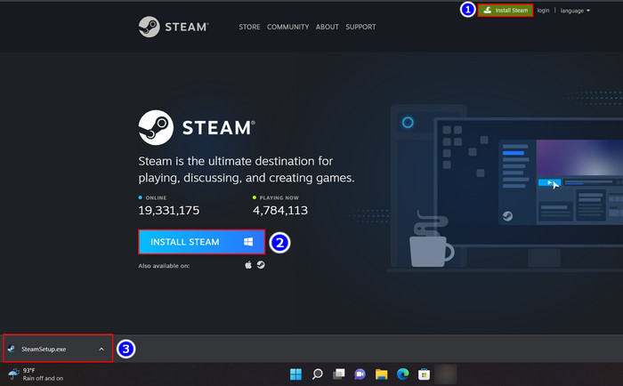 How to Download and Install Steam on Windows 11