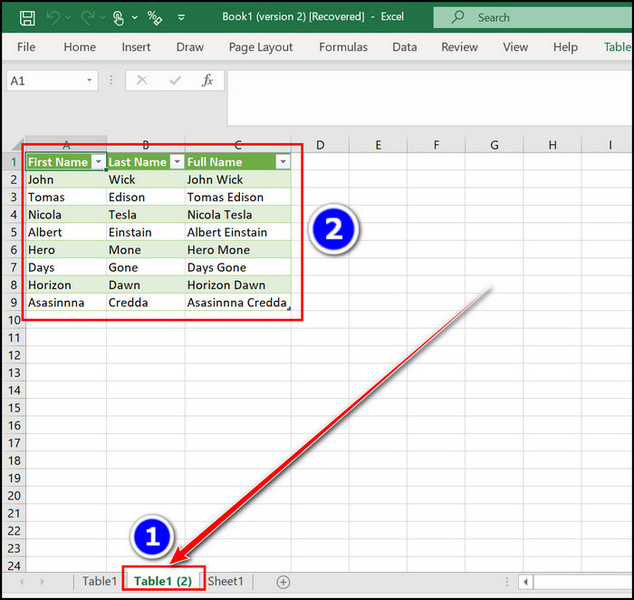 Combine First and Last Names in MS Excel [Quick Ways 2024]