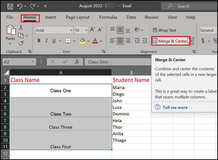 How to Unmerge Cells in Microsoft Excel [2 Quick Tips 2024]