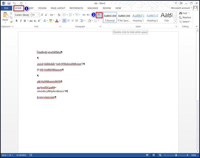 MS Word How to Get Rid of Paragraph Symbols [2024 Guide]