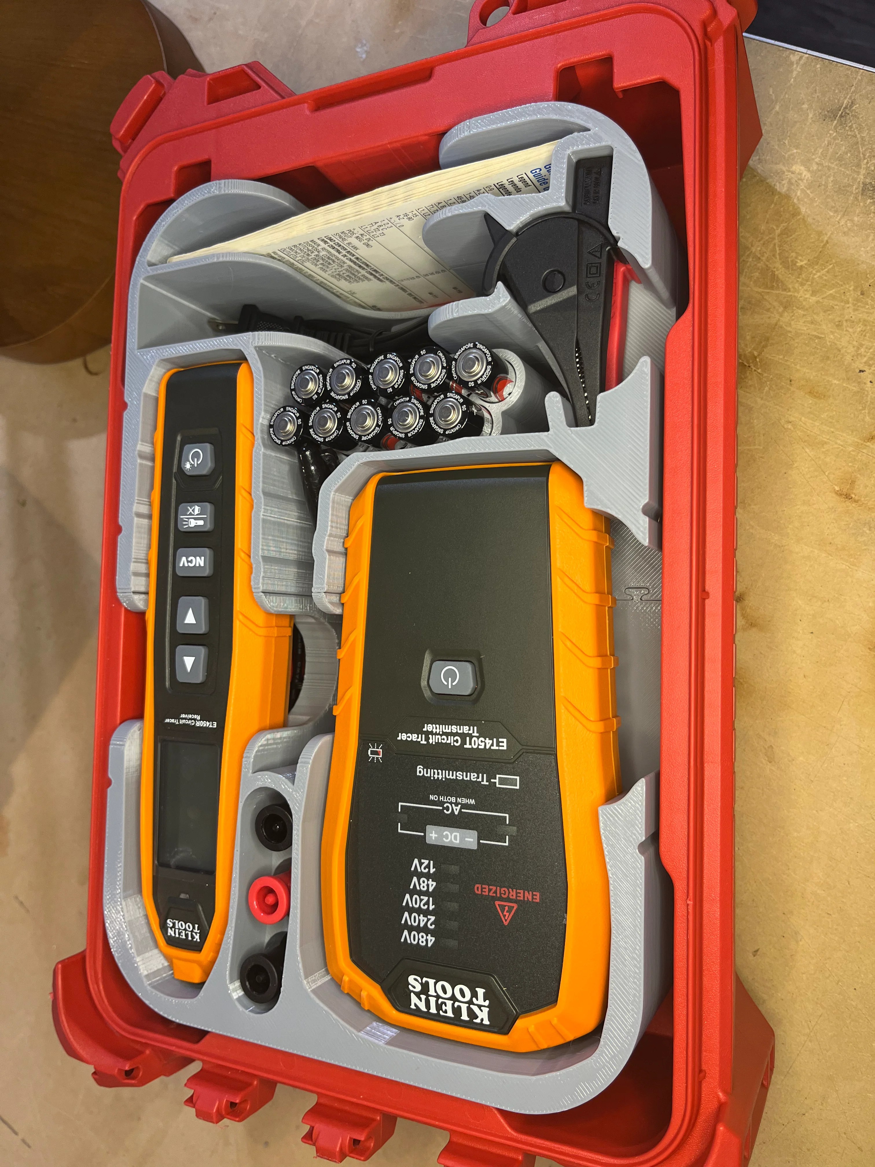 Packout Insert for Klein Circuit Tracer Kit (KCT) 10Spot Tools