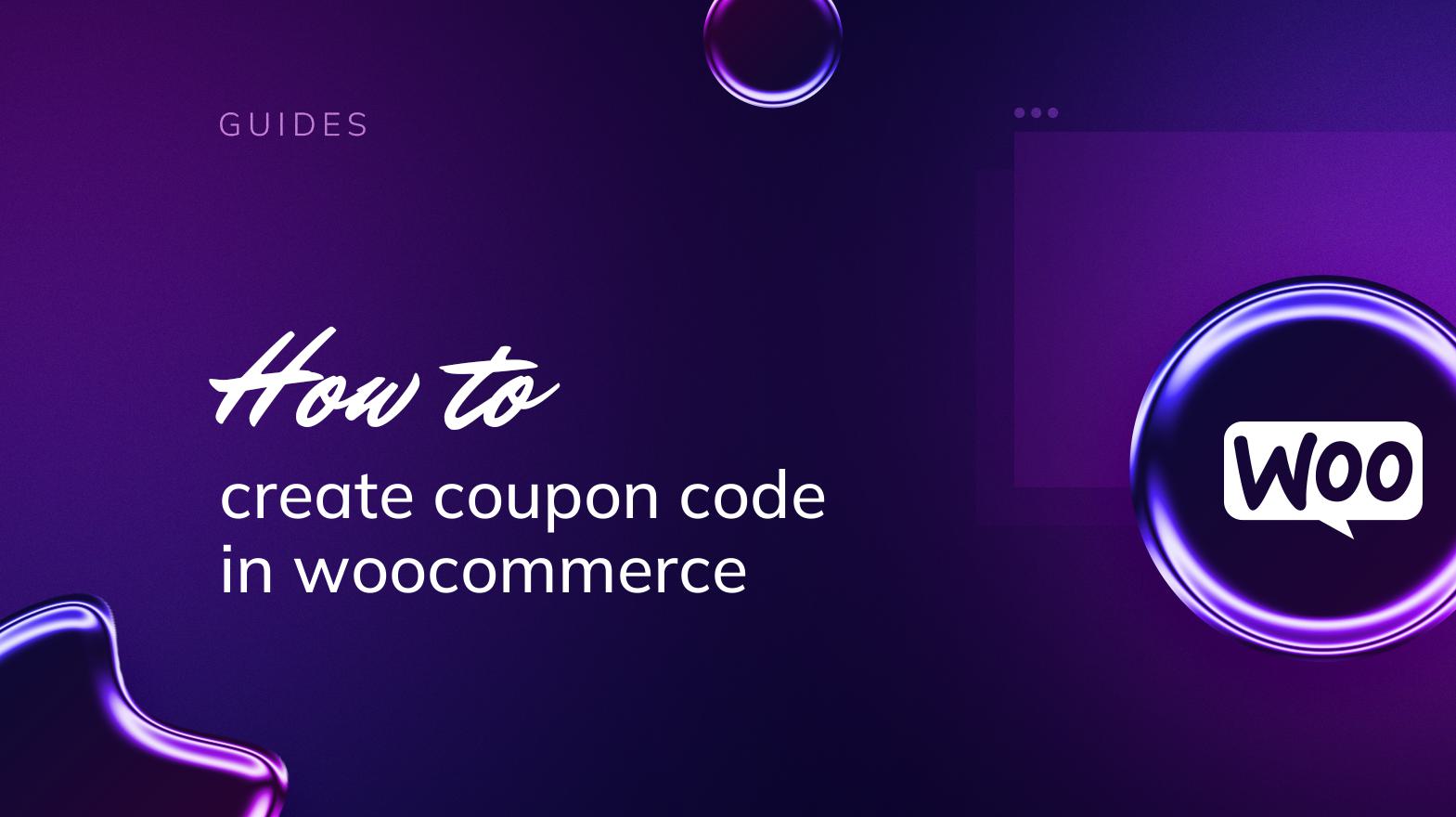 How to Create Coupon Code in A Simple Guide